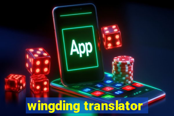 wingding translator